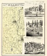 Miami Township, Spellman, Hellman, Speece M.D., Logan County 1875